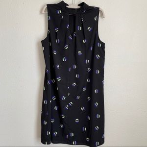 1. State Hexagonal Print Cutout Dress size S